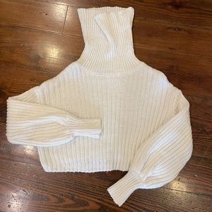 Urban Outfitters Funnel Neck cropped sweater